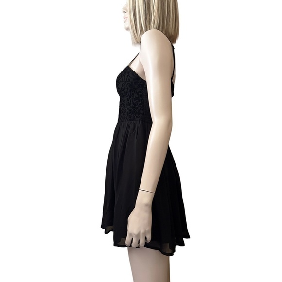 BOG Collective Dress Black Swan Bustier Shirred Smocked Back Versatile - Picture 8 of 14